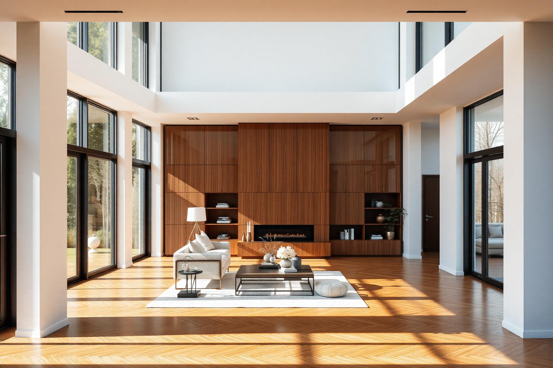 Vivienda moderna recién reformada con luz natural